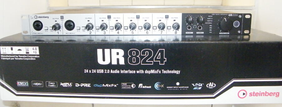 Yamaha/雅马哈 Steinberg UR824 8进8出USB音频接口-编曲录音声卡图1