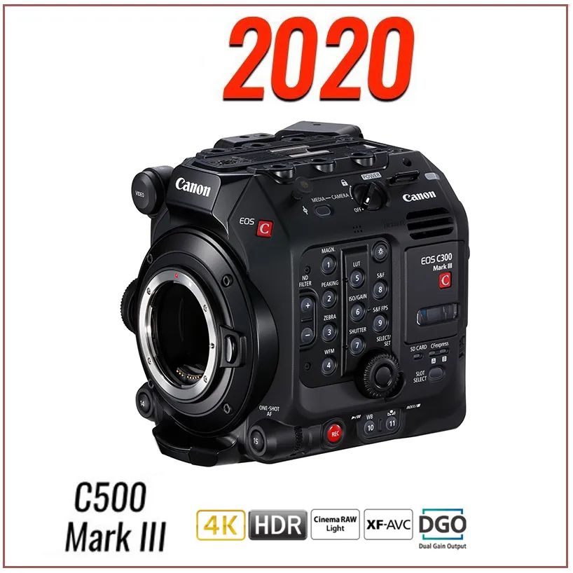 从C300到C300 Mark III：佳能电影摄影机这10年都发生了什么？