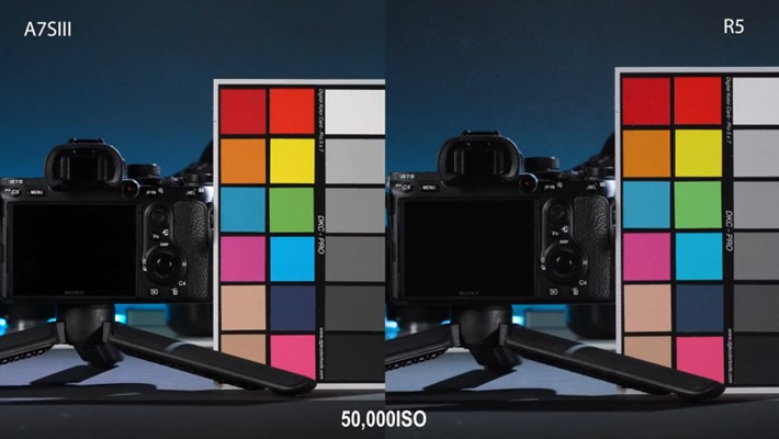 又一组对比,索尼A7S III vs 佳能EOS R5