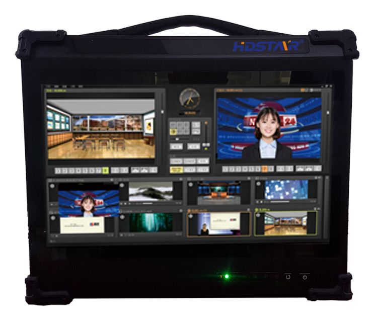 HDStar MVS 4K系列虚拟演播室制播系统一体机图1
