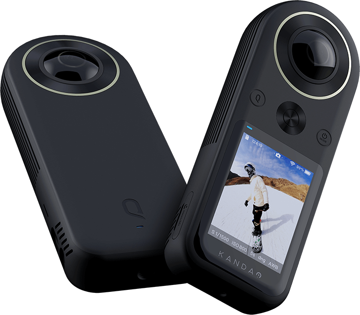 QooCam8K国产360度全景∞运动相机骑行高清4K防抖滑雪720拍vlog相机