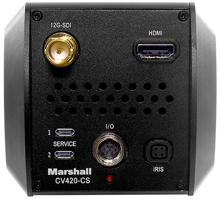 CV420 真 4K60 紧凑型相机后置连接