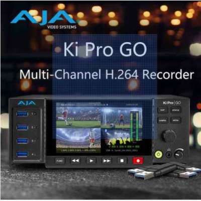 AJA Ki Pro GO 多通道H264录像机 录放机