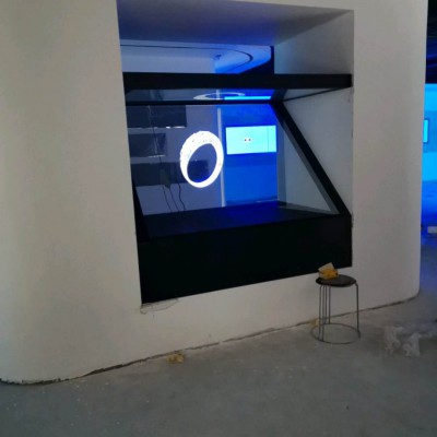 360度全息投影展示柜3D