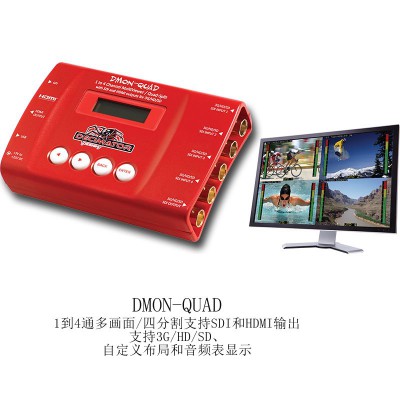 Decimator Design DMON-QUAD/6S/12S/16S多画面分配器