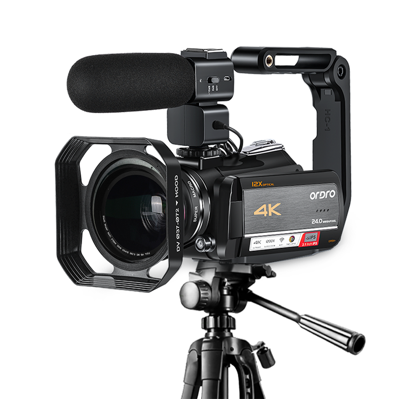 Ordro欧达AC5高清直播版数码摄像机 电商淘宝直播摄像头