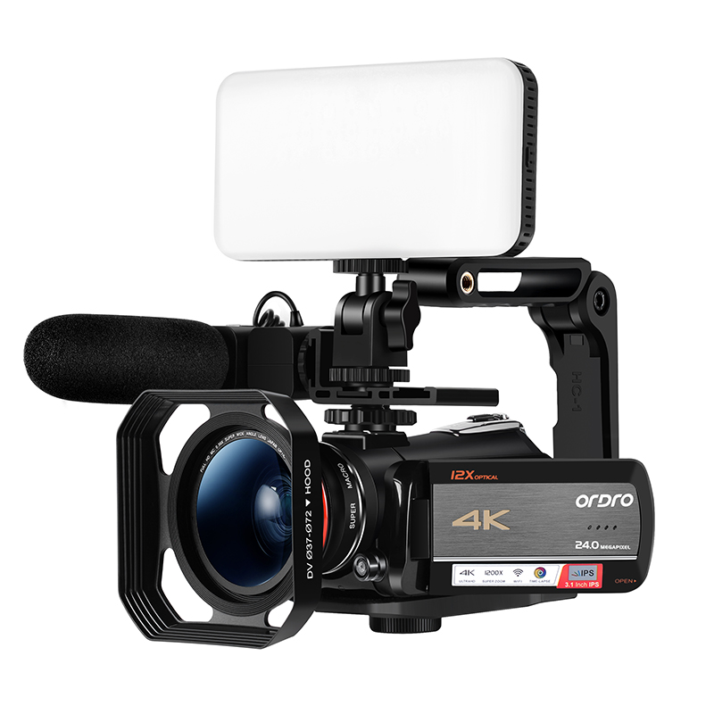 Ordro欧达AC5高清直播版数码摄像机 电商淘宝直播摄像头图2