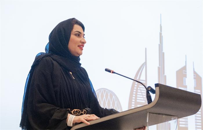 迪拜国家电视台（Dubai TV）高级总裁Maryam Al Khoory发言