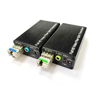 新锐视听 迷你 独立音频 DVI光端机光纤延长器光纤传输器