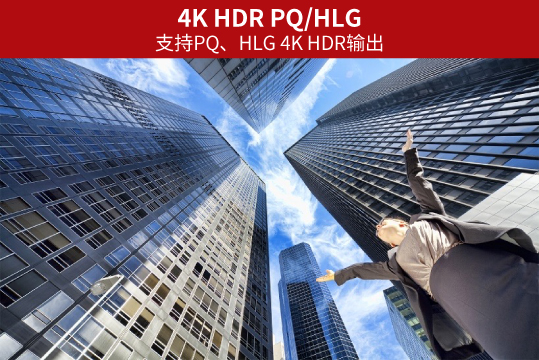 4K HDR PQ/HLG