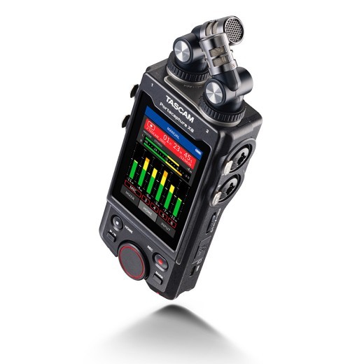TASCAM Portaccapture X8 新一代高精度便携式多轨录音机 高分辨自适应