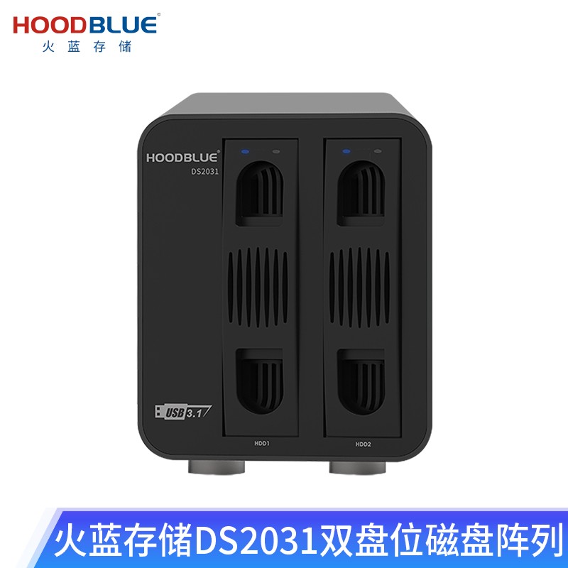 火蓝存储磁盘阵列硬盘盒 DS2031-USB3.1-20TB