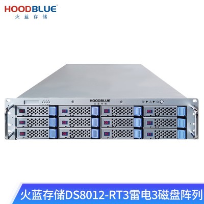 火蓝存储雷电3磁盘阵列DS8012-RT3-48TB