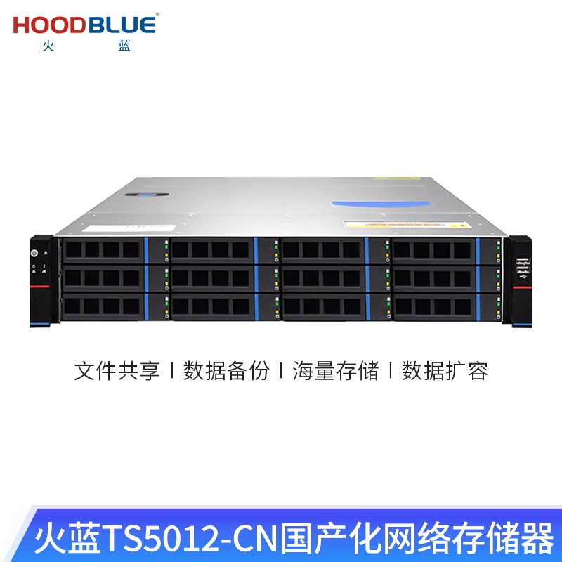 火蓝 国产化NAS网络存储器 TS5012-CN-24TB图2