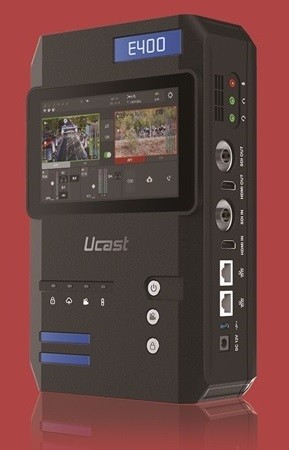 Ucast E400 5G+4K多网聚合直播背包 编码器