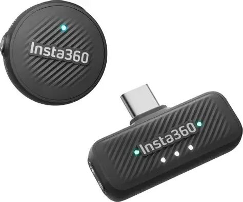 Amazon.com: Insta360 Mic Air (1 TX + 1 RX), Noise Cancelling, 300m ...