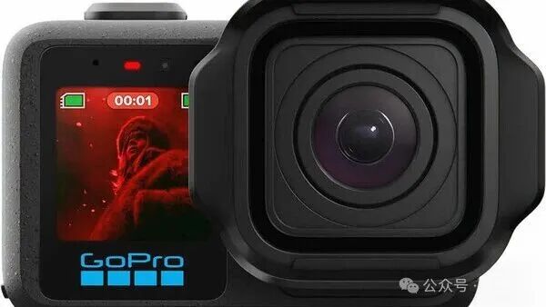 GoPro Hero 11 Black action camera with dual screen display